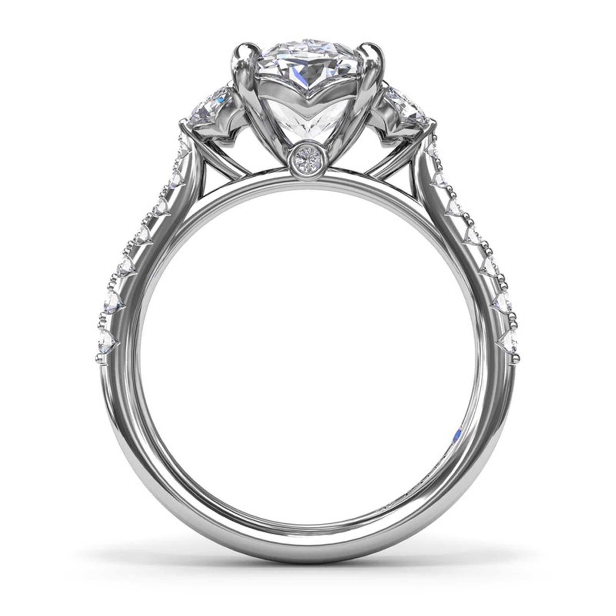 Diamond Semi-Mount Engagement Ring1